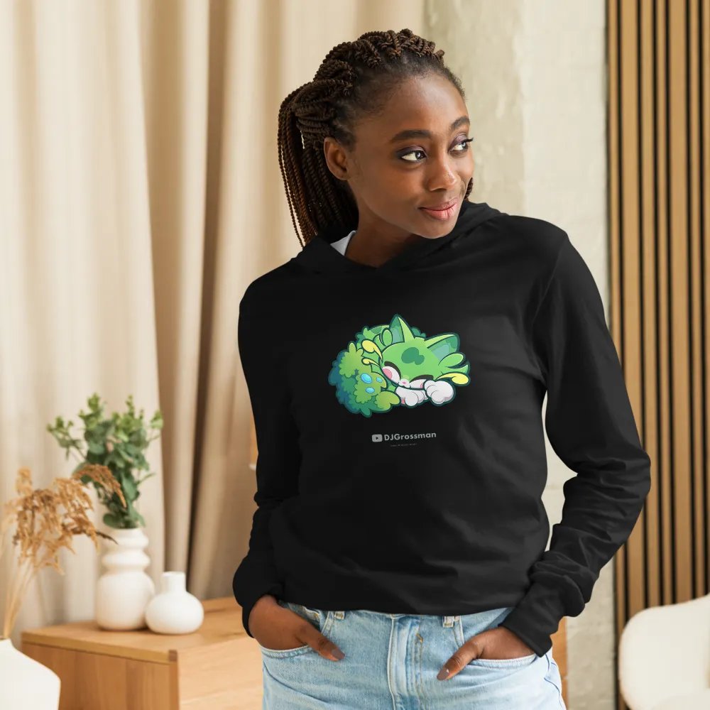 Sleeping Chloe • Unisex Hooded Long Sleeve Tee product image (4)