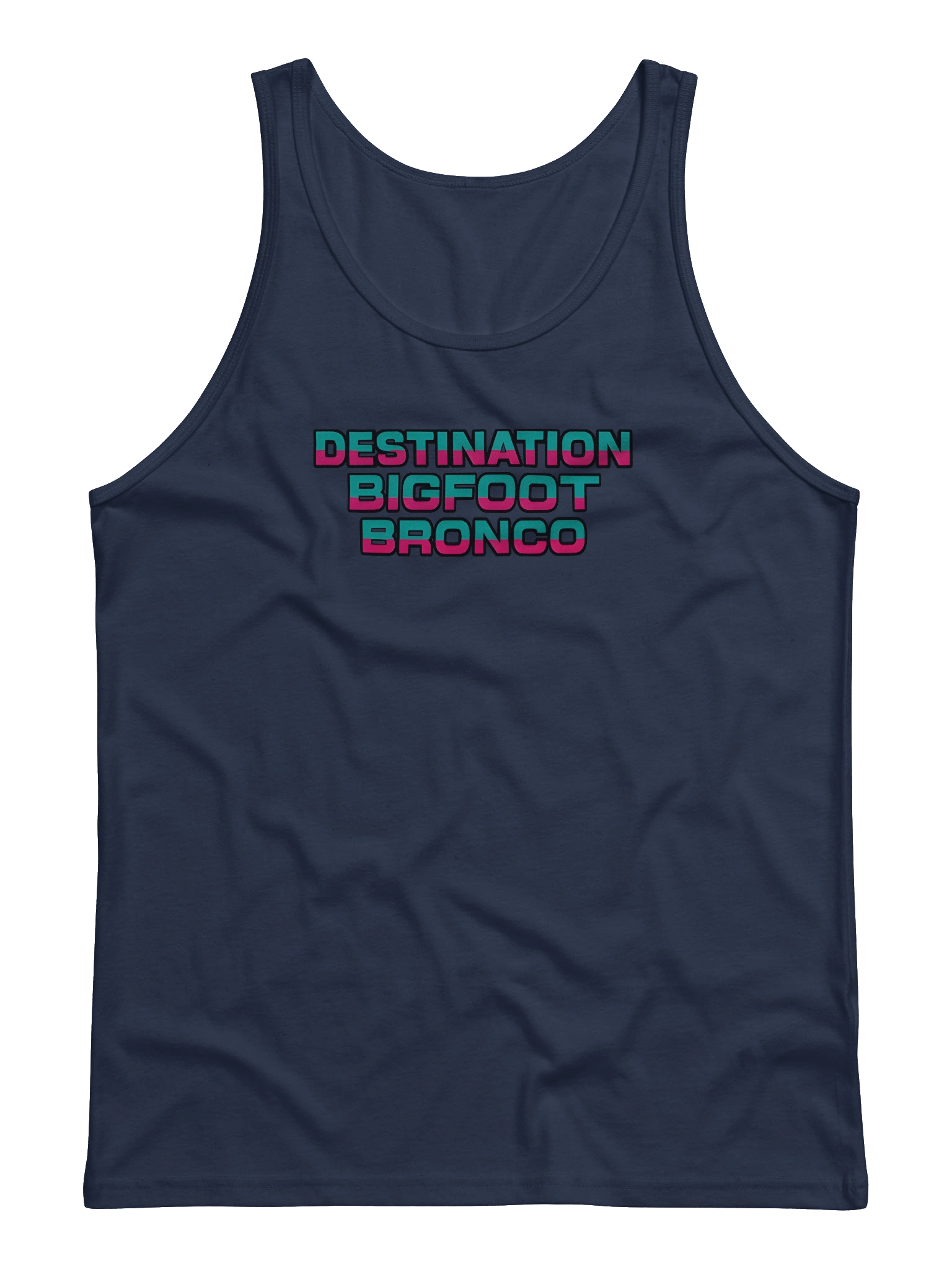 2025 Bronco Beach Bash Ocean City / Destination Bigfoot Bronco Collab | Full Frontal Bella+Canvas Jersey Tank (Multiple Colors Available) product image (5)