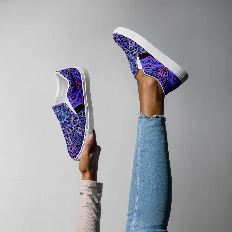 Mystic Mandala Slip-Ons product image (7)