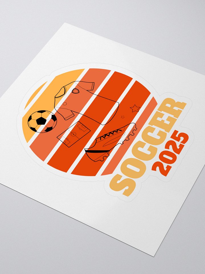 Soccer 2025 Vibrant Sticker Pack product image (1)