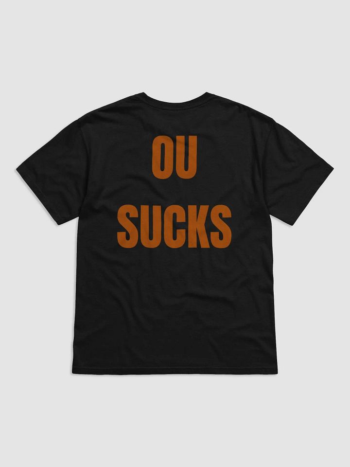 OU SUCKS Red River Rivalry Bold Statement Comfort Tee product image (6)