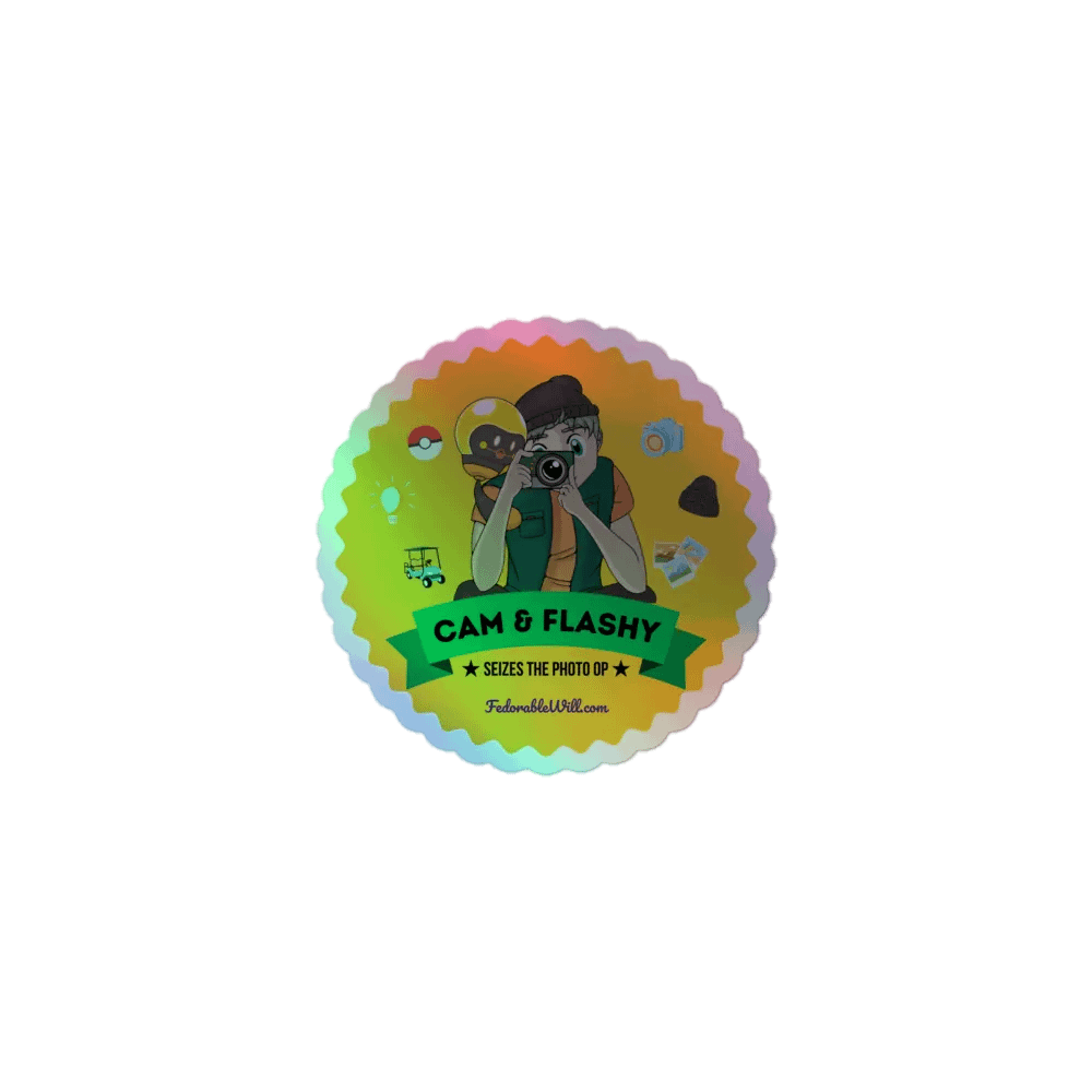 SSQ Holo Sticker: Cam & Flashy product image (1)