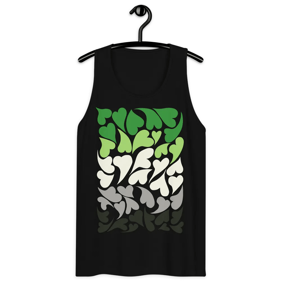 Nestled PRIDE Aromantic Tank Top product image (12)