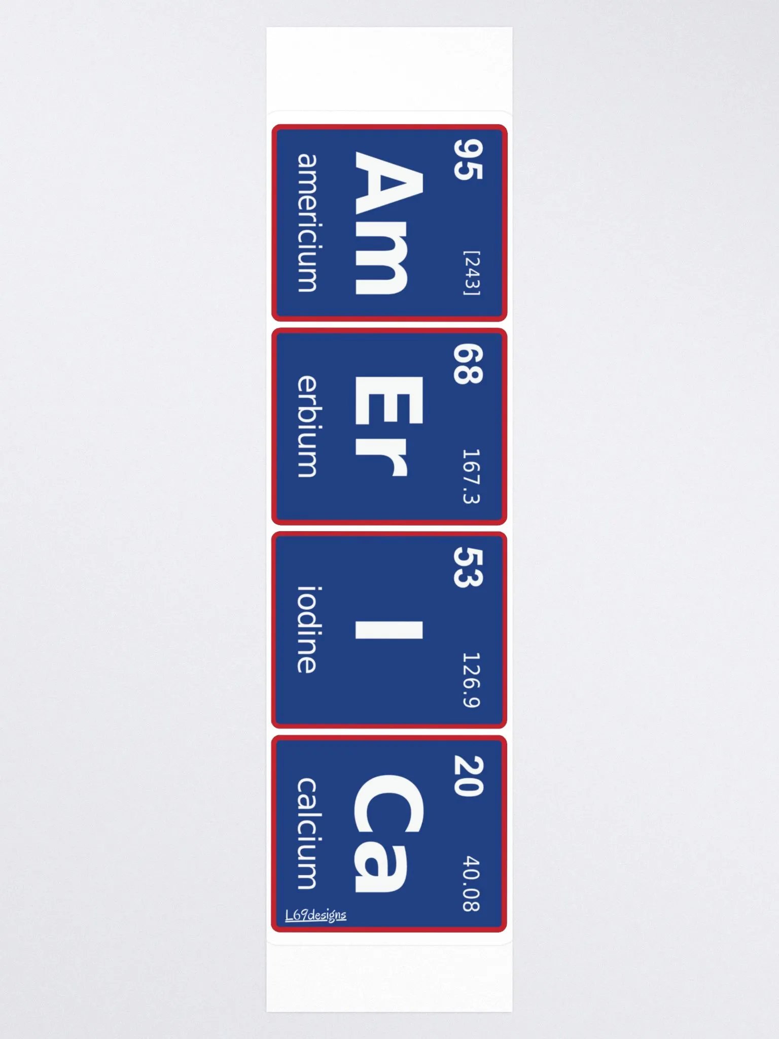 AMERICAN PERIODIC TABLE product image (3)