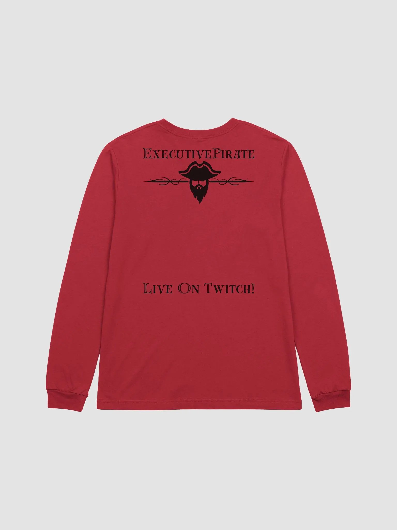 Corporate Motto Long Sleeve Red product image (2)