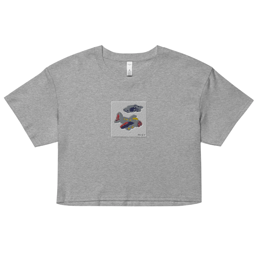 Kid Airplane (AS Colour Women's Crop Top) product image (3)
