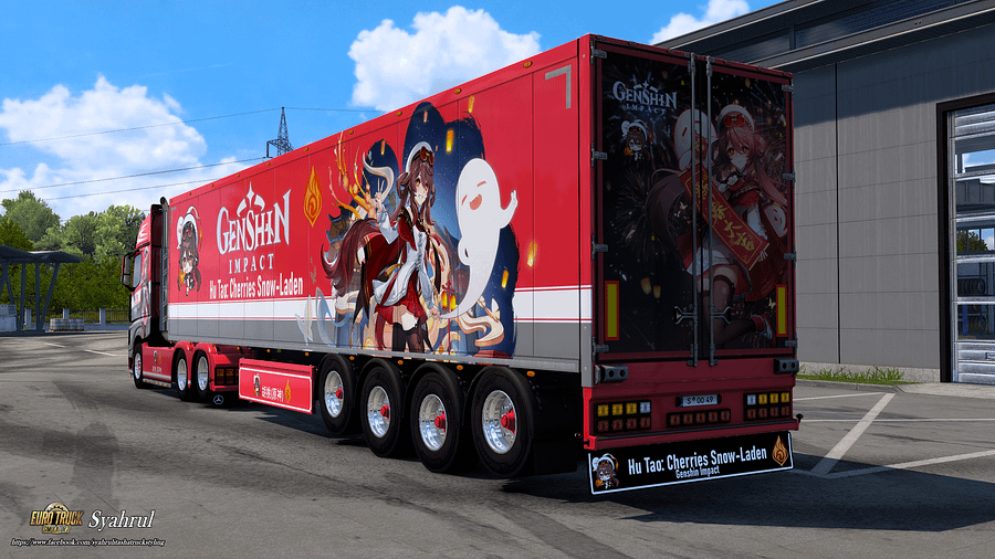 [ETS2] Hu Tao (Cherries Snow-Laden) - Genshin Impact [Combo Skin] product image (4)