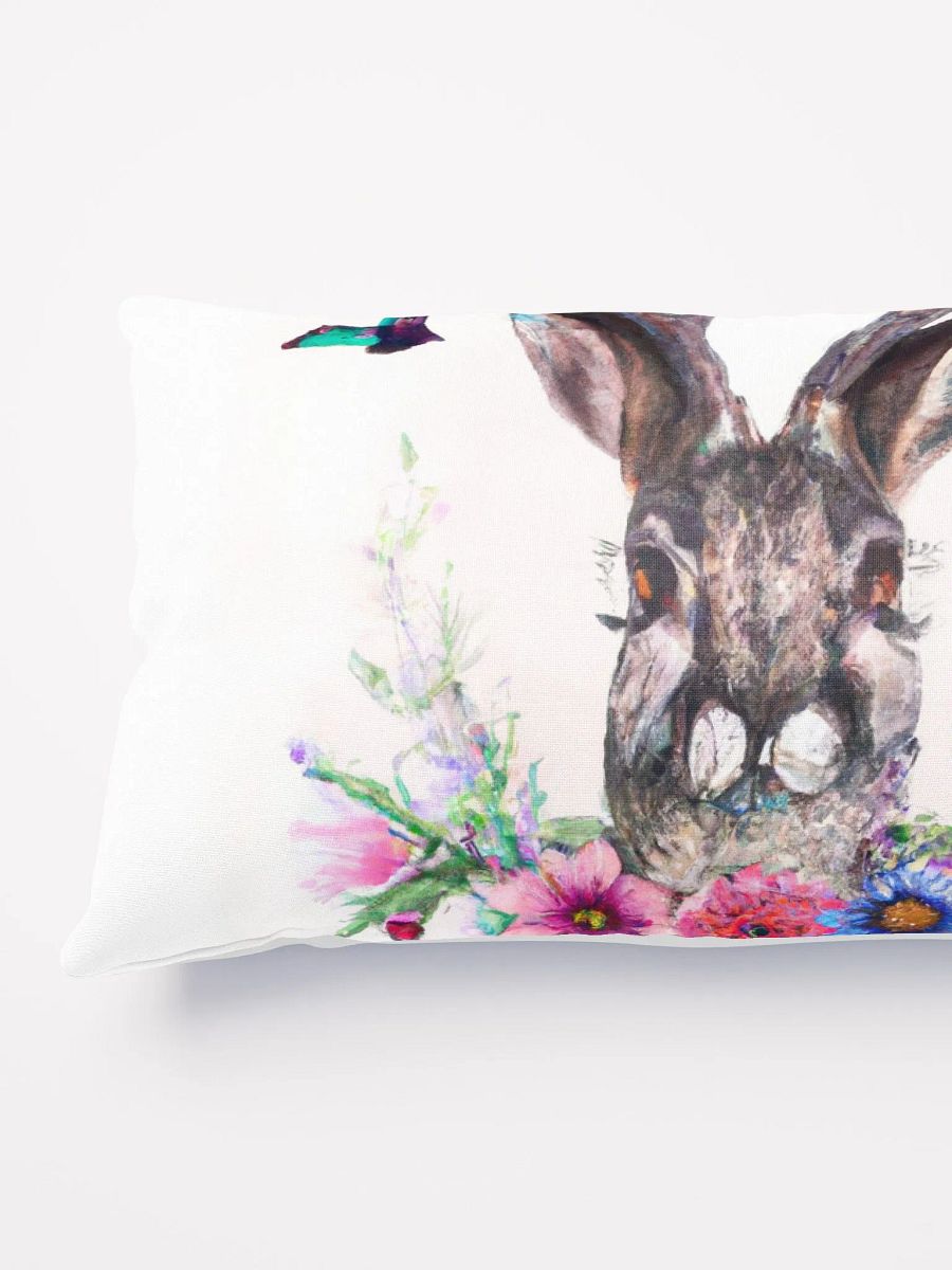 Jackalope Watercolor Pillow product image (8)