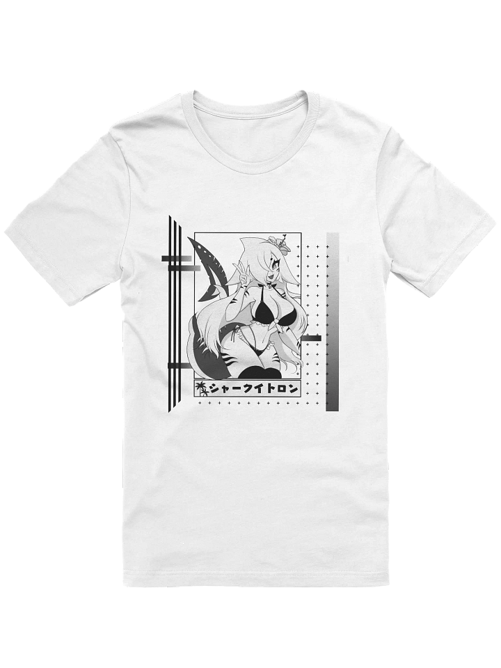 Sharky T-Shirt (White, Full Pattern) product image (1)