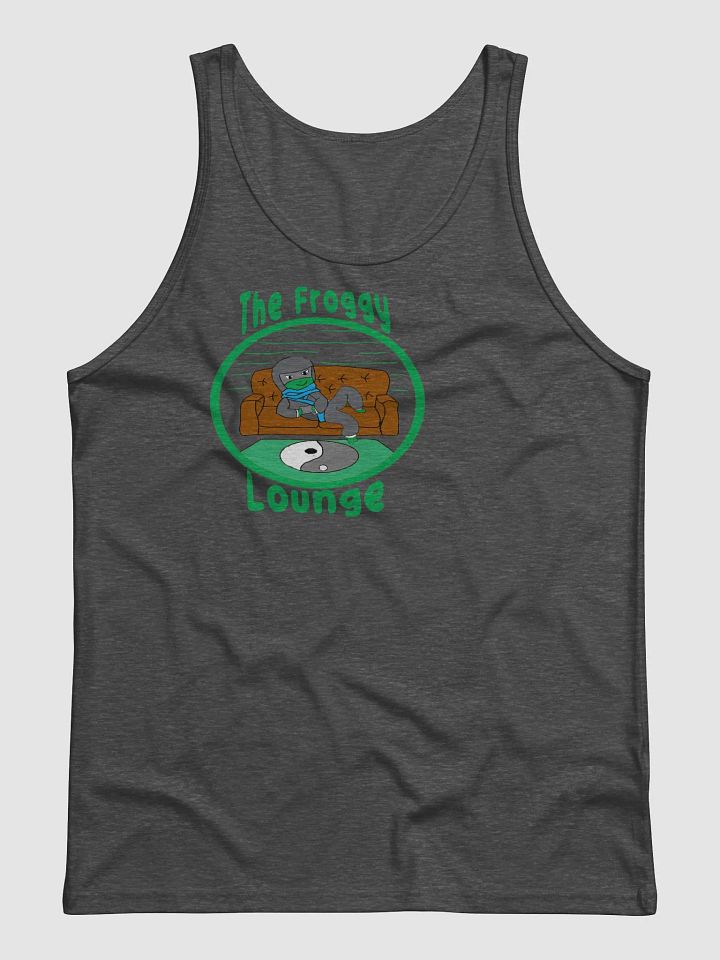 hey you male charcoal tank top product image (1)
