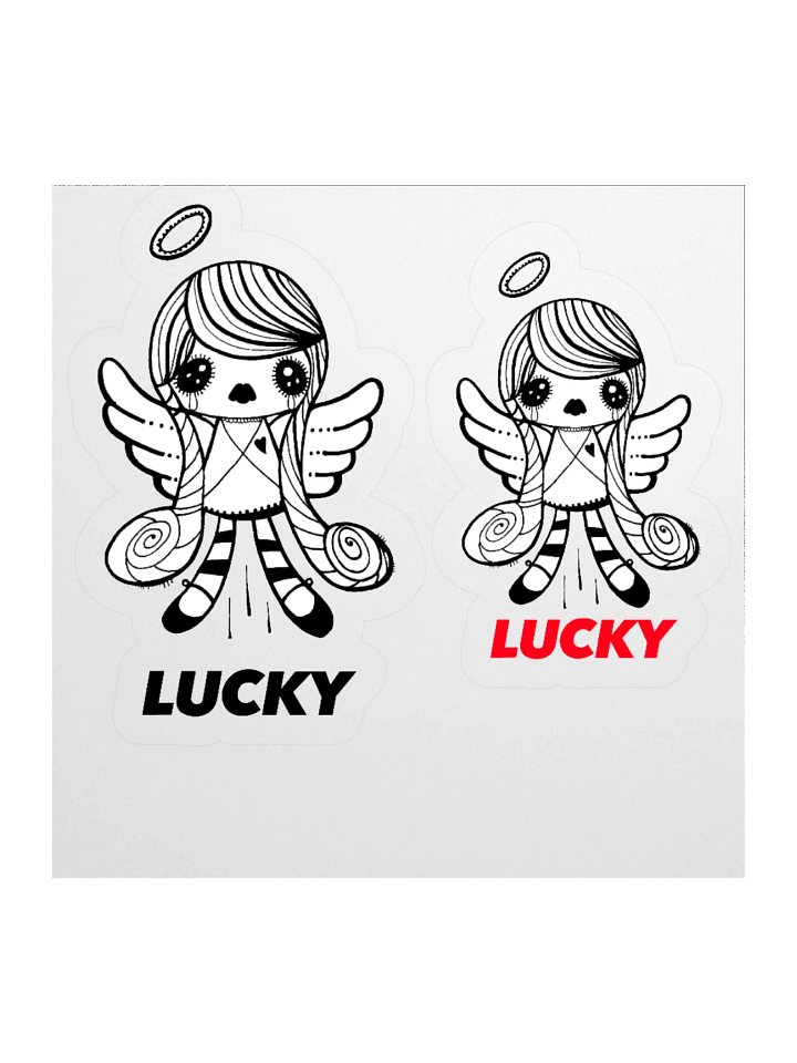 ANGEL LUCKY STICKER product image (2)