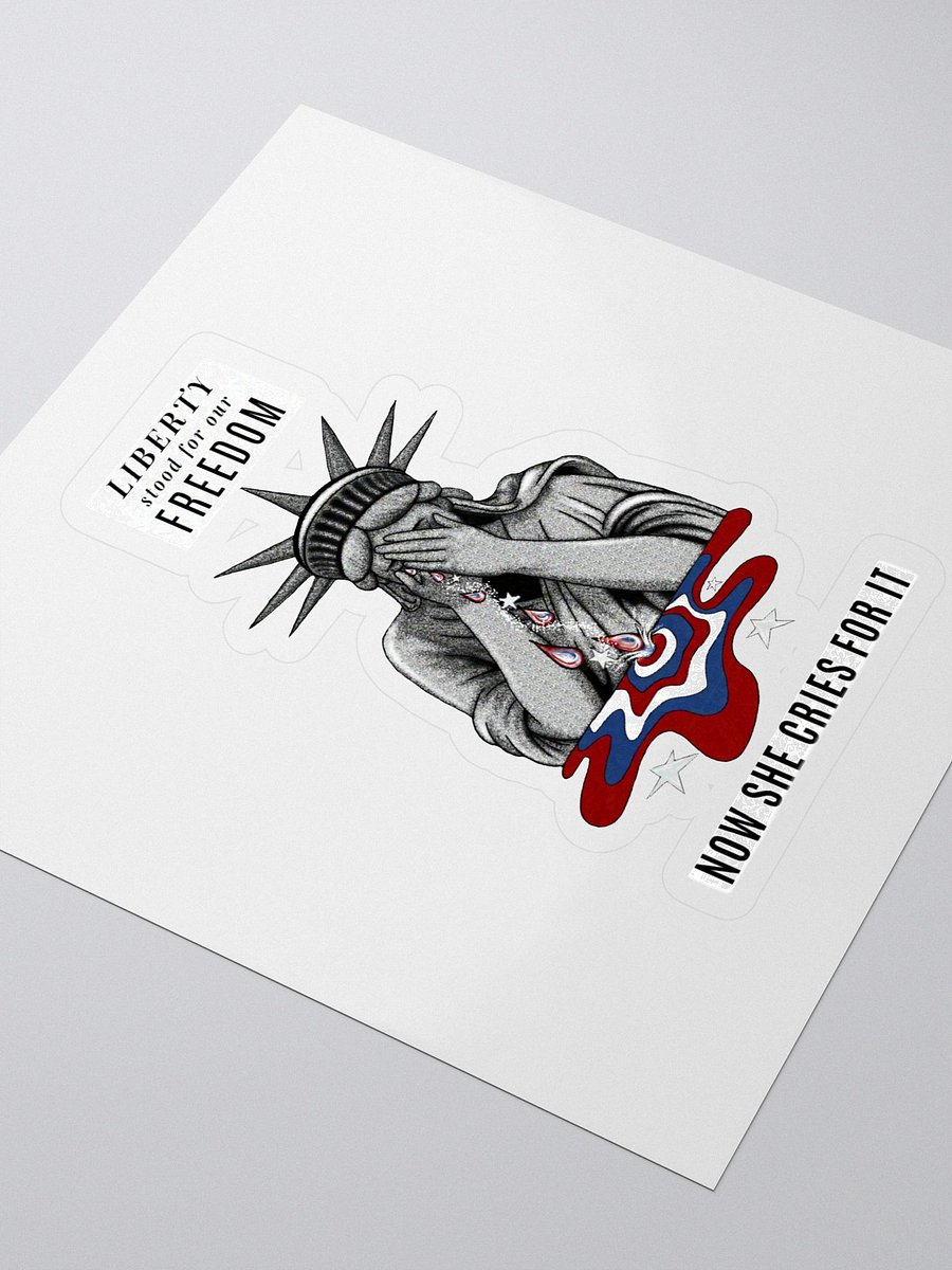 Liberty Weeps Sticker product image (3)
