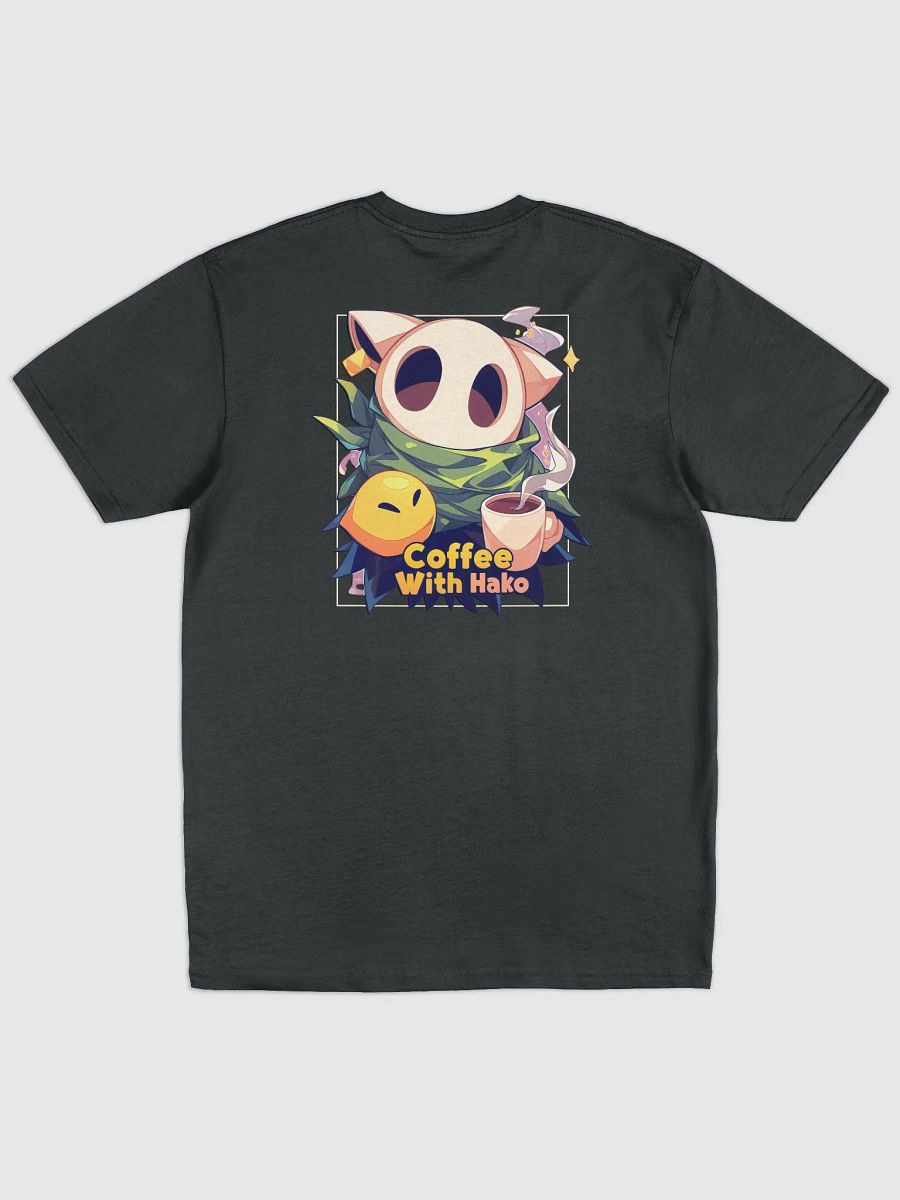 Coffee w Hako Premium Heavyweight Tee Front and Back Print product image (3)
