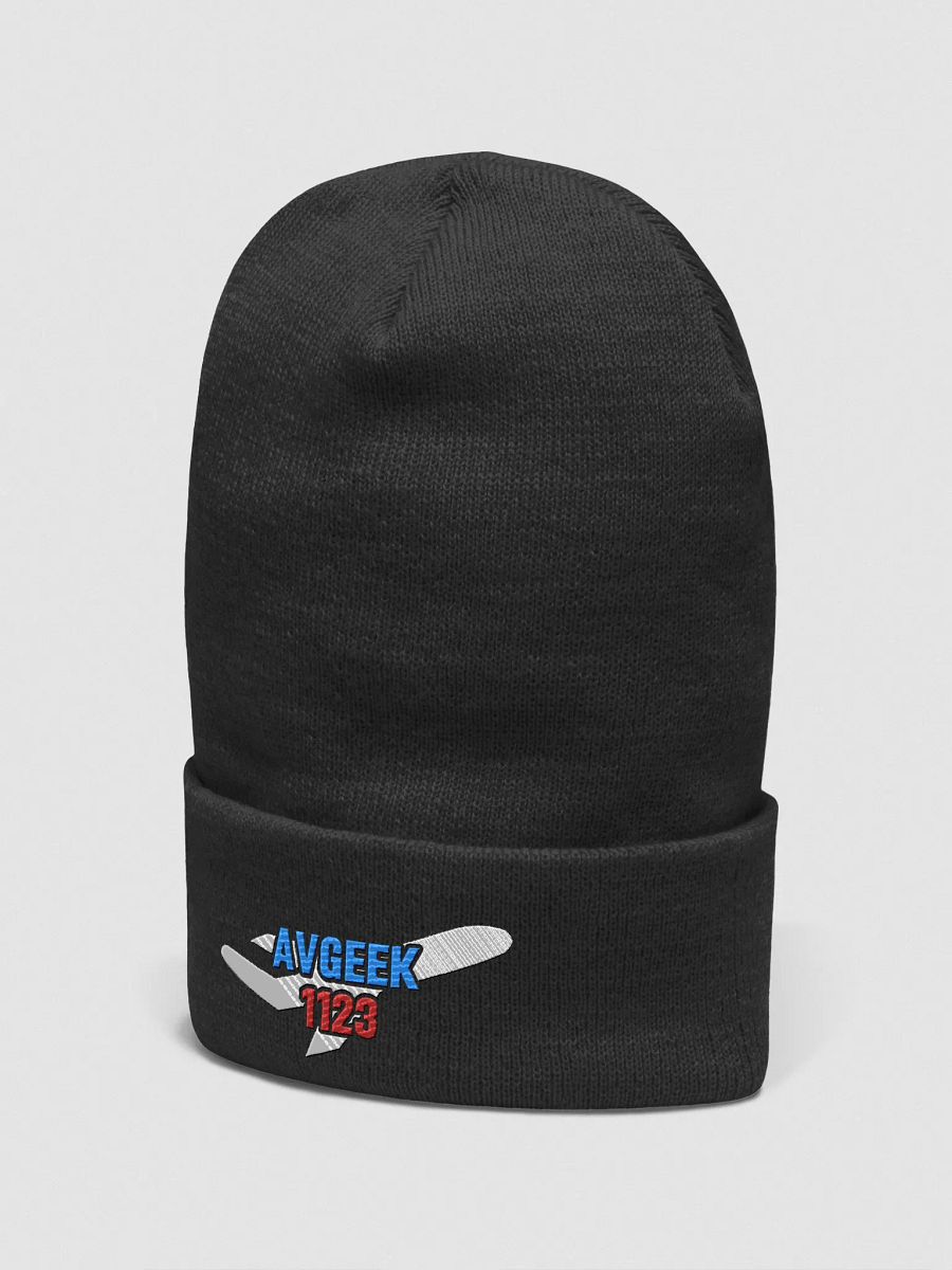 Avgeek1123 Embroidered Beanie Hat product image (2)