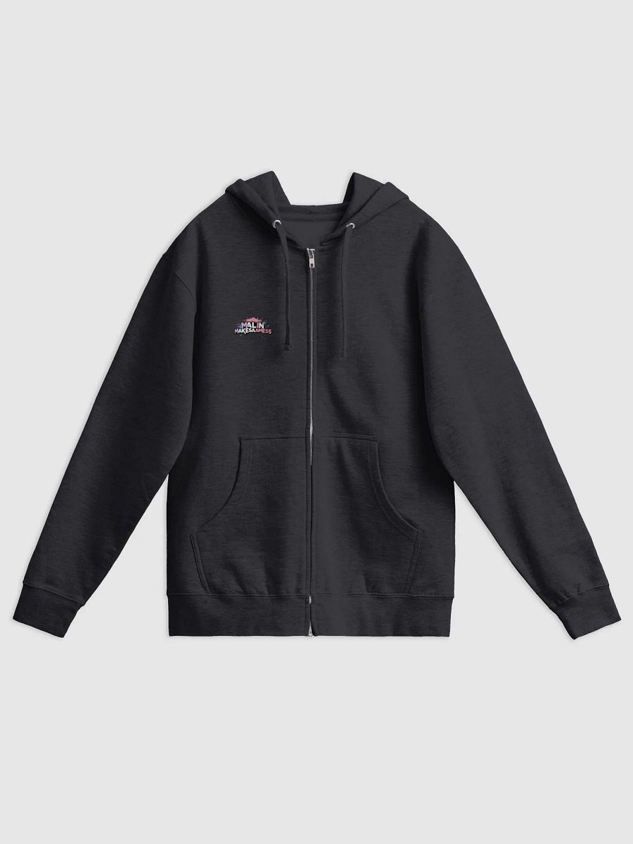 Malinmakesamess - Zip up hoodie (small logo front) product image (1)
