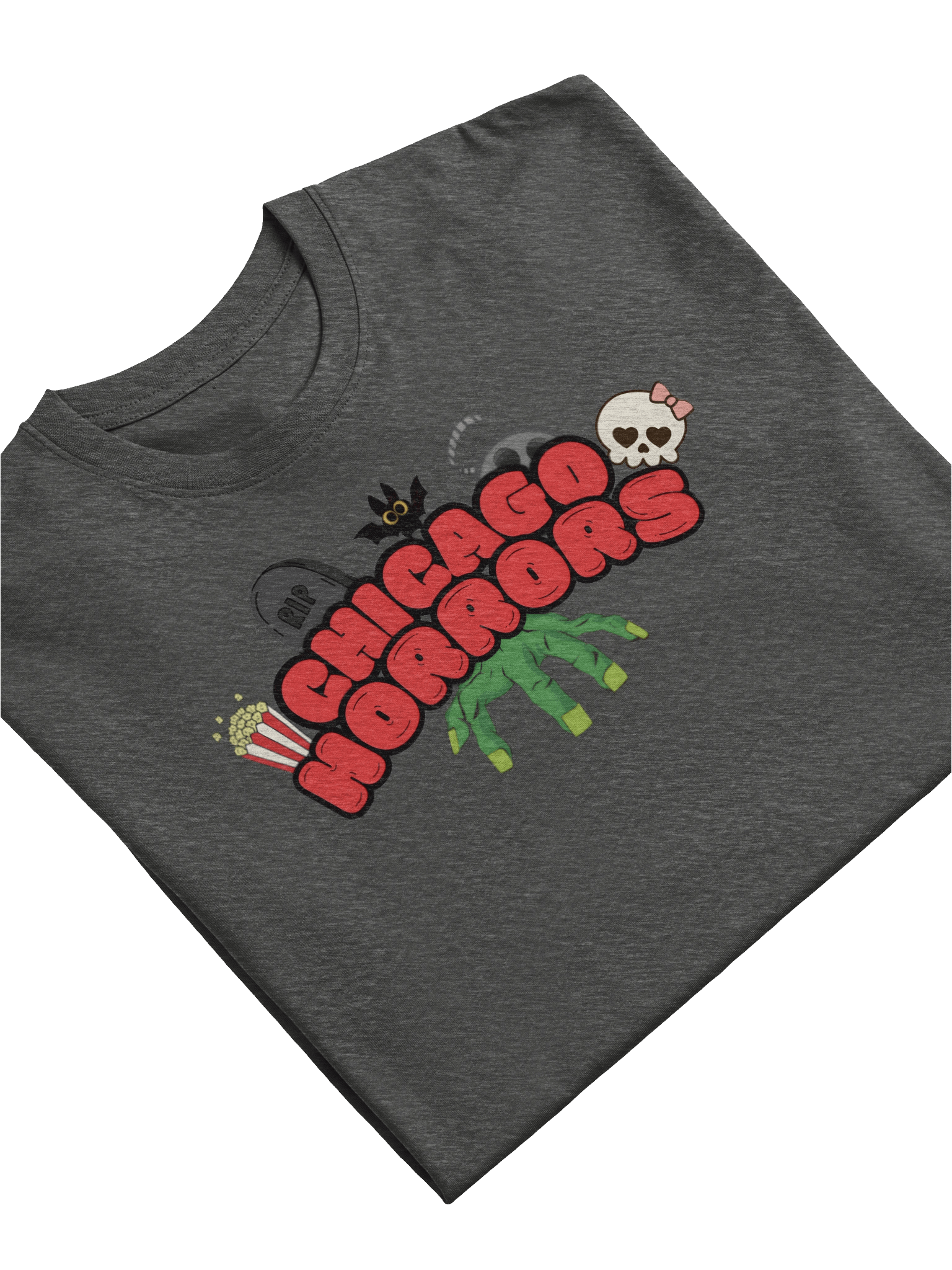 *Heather Horrors Bubble Font Tee product image (11)