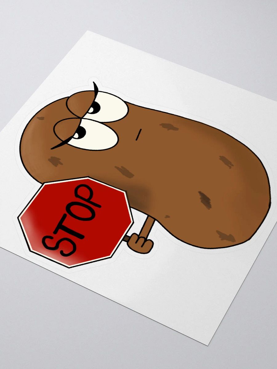 Stop Potundant Sticker product image (3)