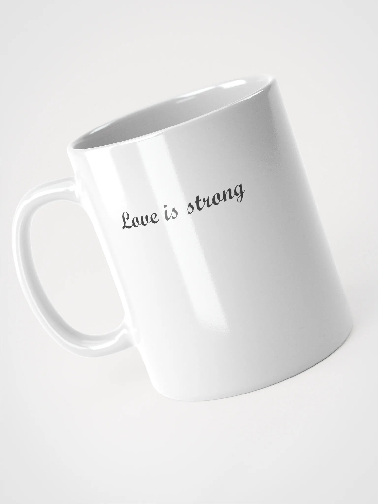Resilience of Love White Glossy Mug product image (3)