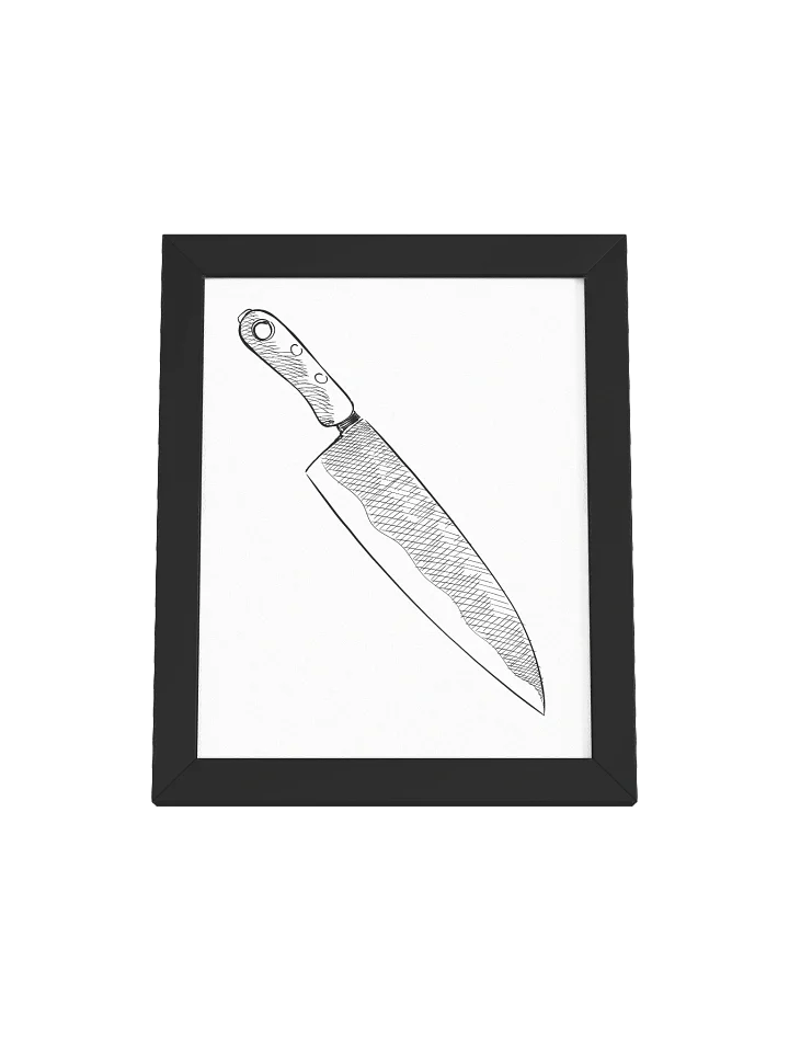 DK Kitchen Art Print: Chef Knife product image (1)