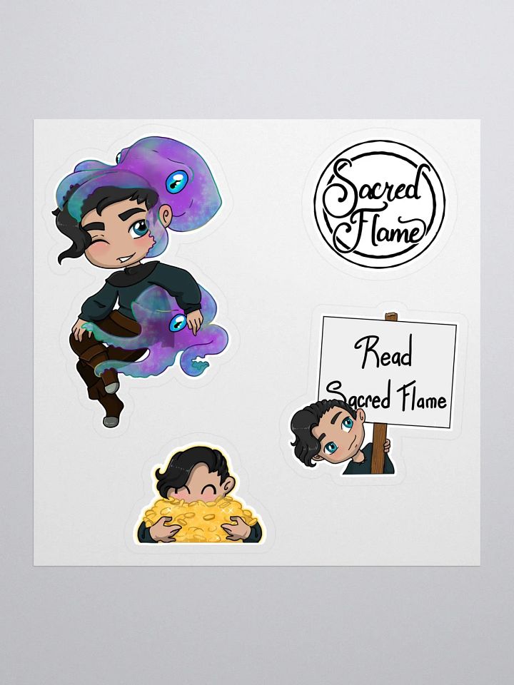 Vasili Chibi Sticker Pack product image (1)
