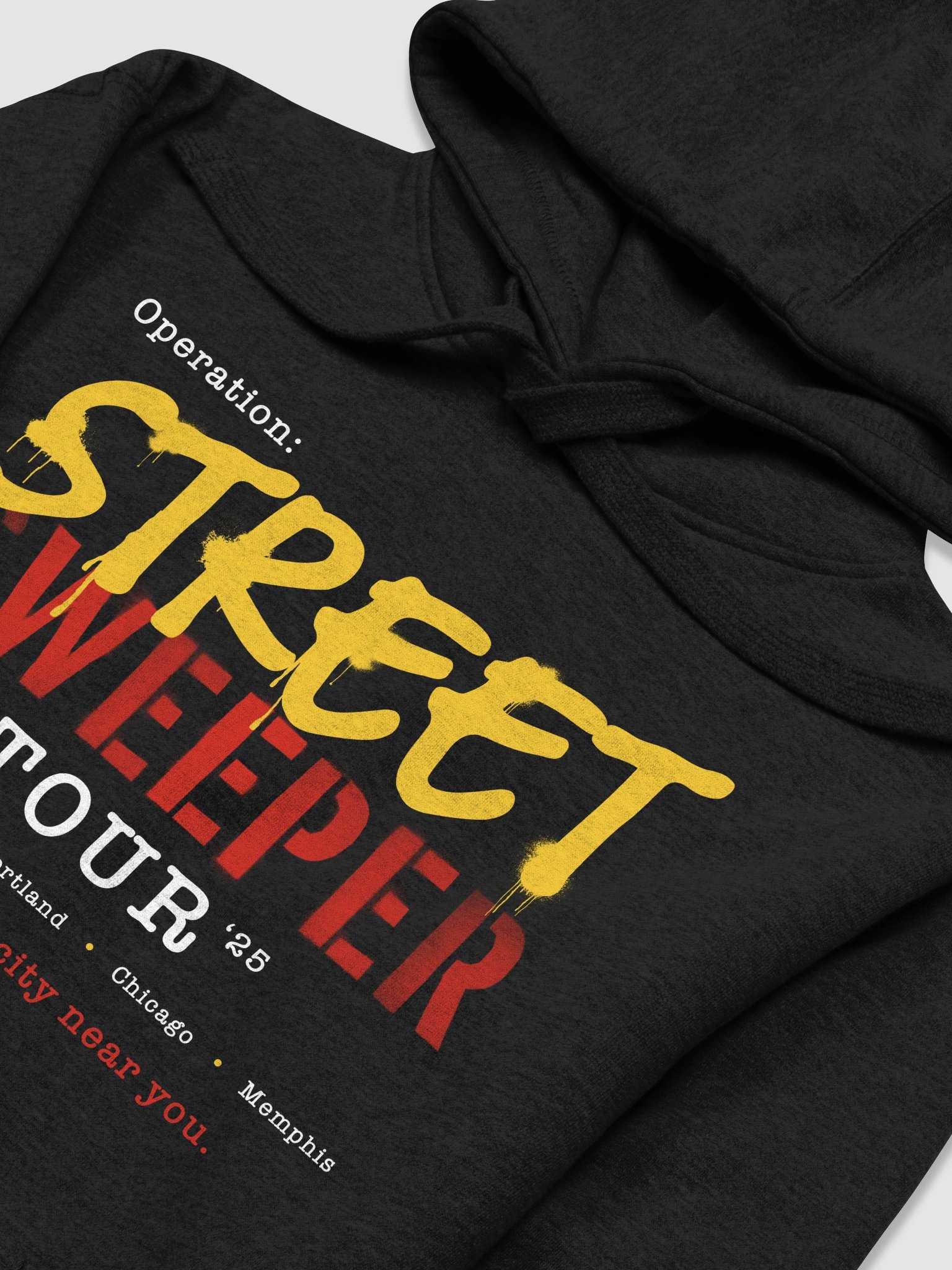 Operation Streetsweeper Tour '25 Hoodie product image (3)