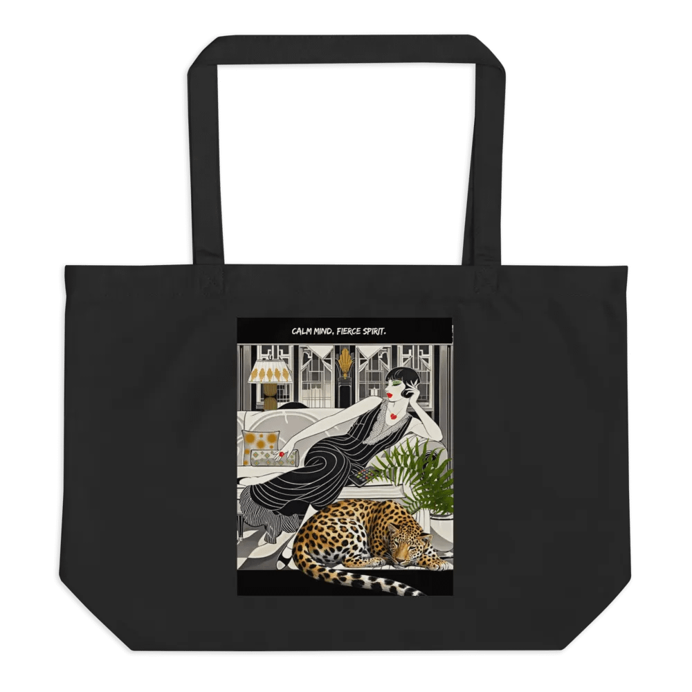 Calm Mind, Fierce Spirit - Organic Cotton Tote product image (1)