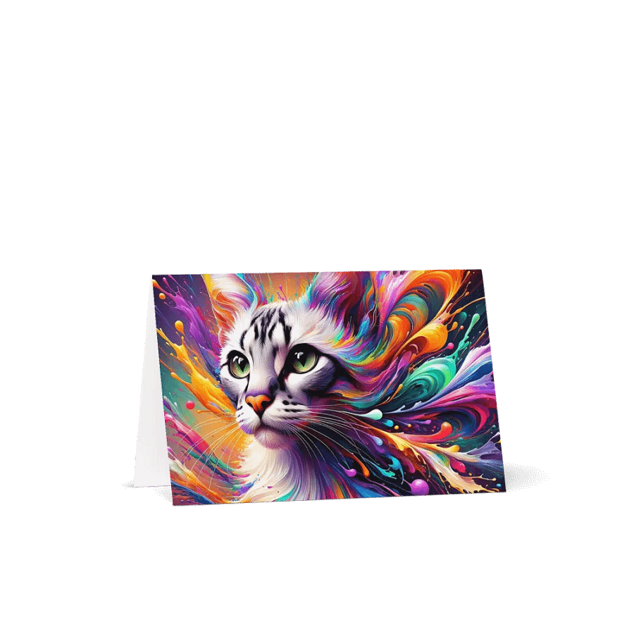 Greeting Card: Egyptian Mau product image (19)