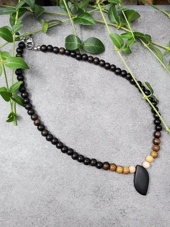 Unity Necklace – Onyx Protection Necklace • Grounding Energy • Strength, Love & Allyship Jewelry product image (3)