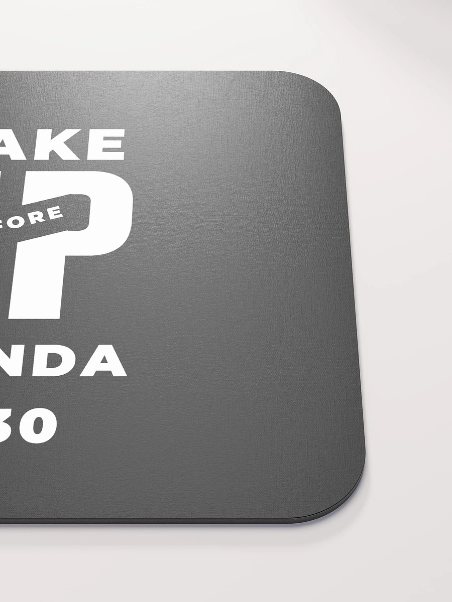 Black Mouse Pad Wake Up before Agenda 2030 product image (6)