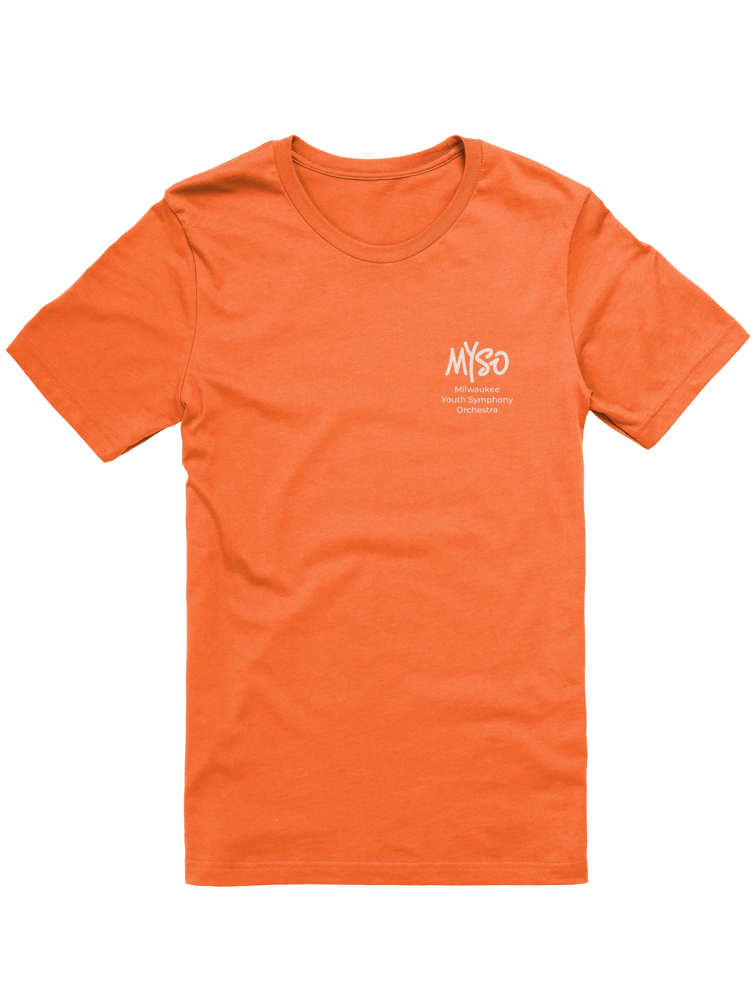 MYSO Adult Orange Instrument T-shirt product image (1)