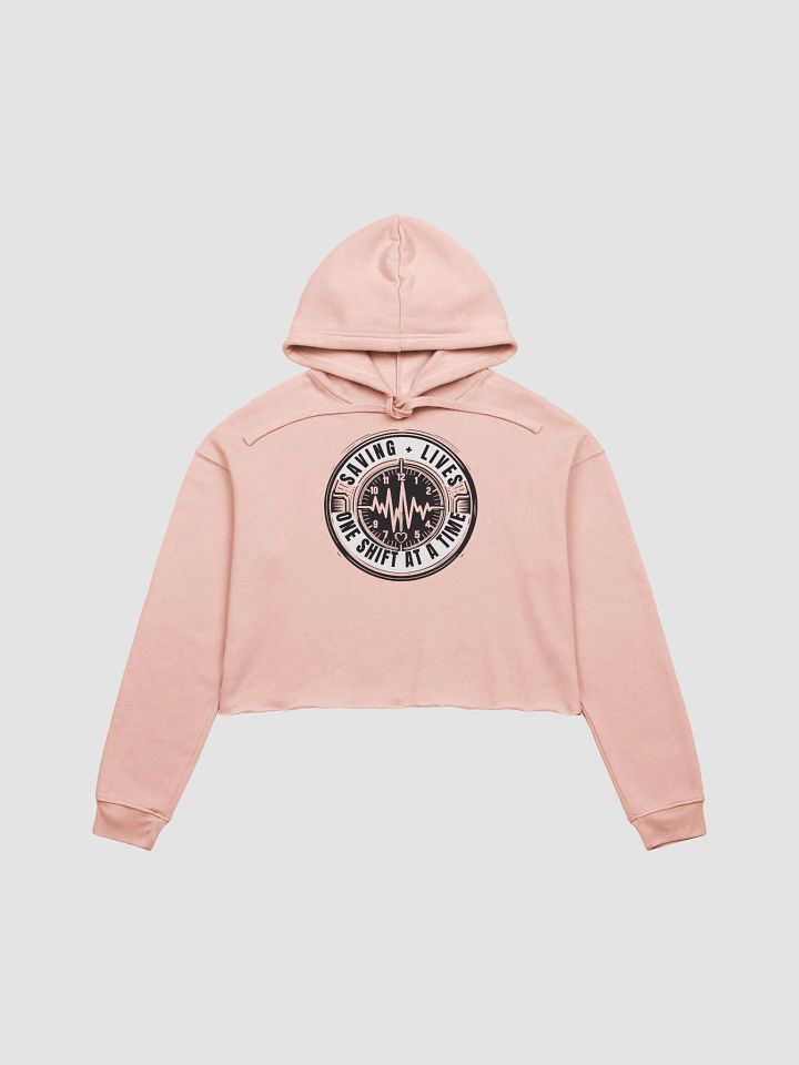Life-Saving Shifts Crop Hoodie product image (1)