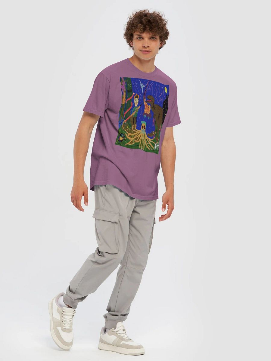 Comfort Colors Garment-Dyed Heavyweight T-Shirt: monster product image (2)