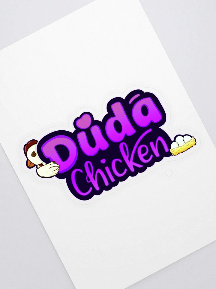 Dudachicken Sticker Sheet: Cluckin' Cool Collection product image (1)