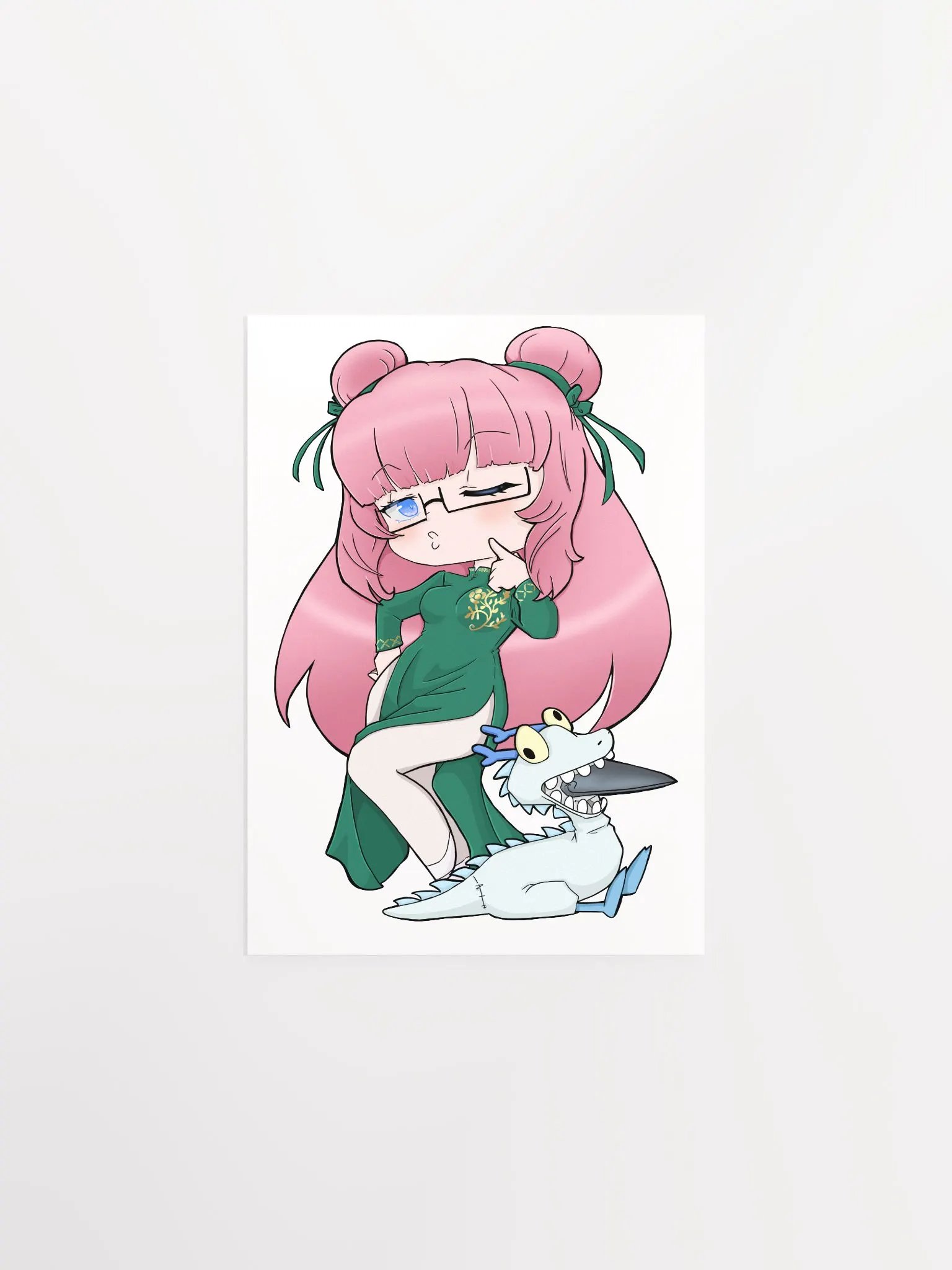 Squeaky's Brainrot Cosplay 5"x7" Print - Meili Yu product image (1)