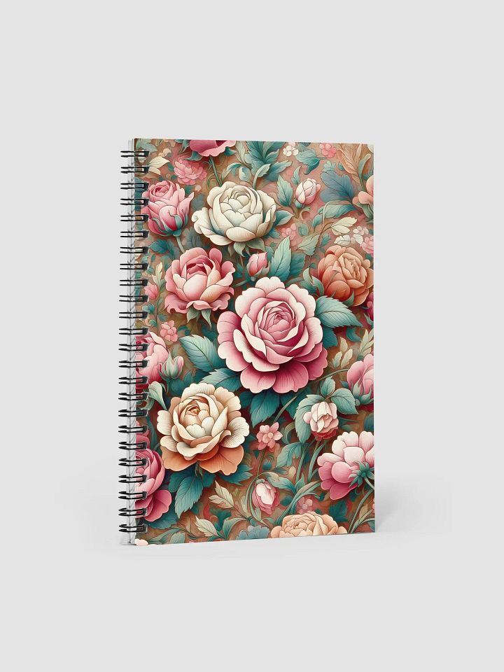 Royal Floral Spiral Notebook product image (1)