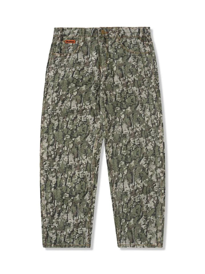 Bark Camo Denim Jeans, Army product image (1)