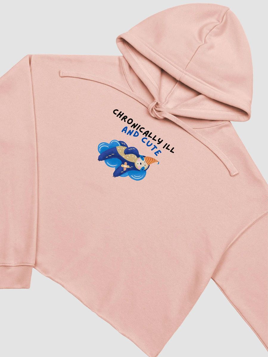 Chronically ill & Cute Cropped Hoodie product image (5)