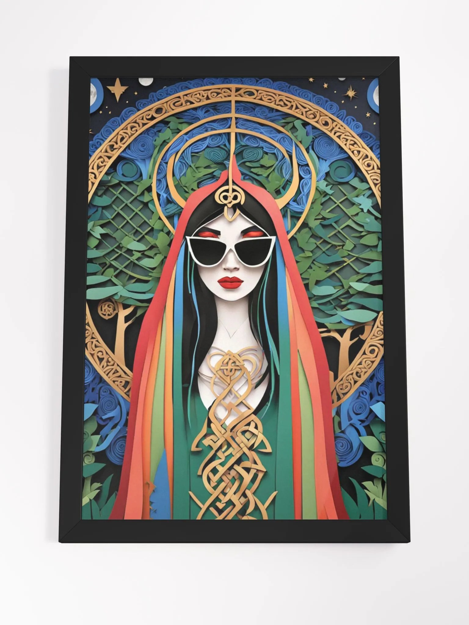 Winter Wiccan 15 - Framed Matte Poster product image (4)