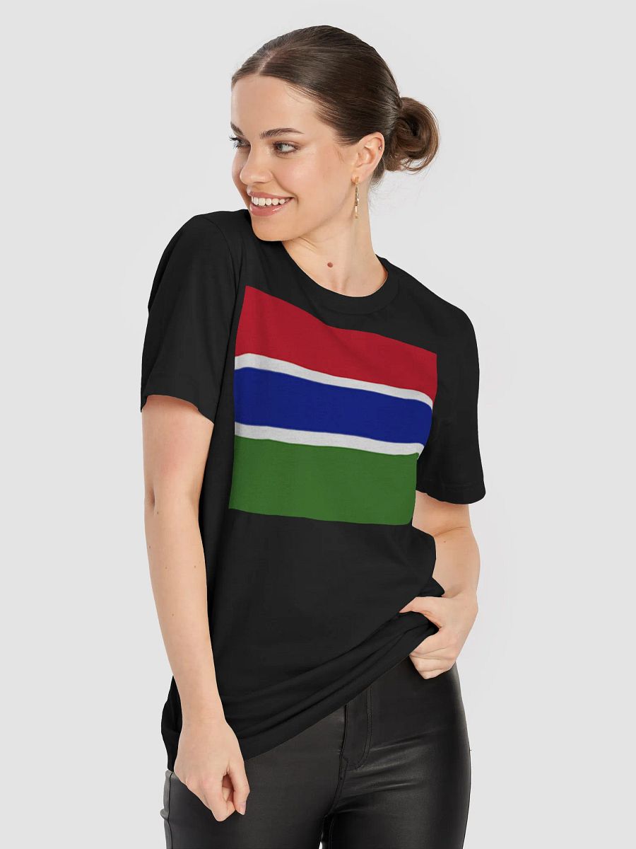 Exclusive Unisex Gambia Flag Graphic Tee by Graphic Grove product image (9)