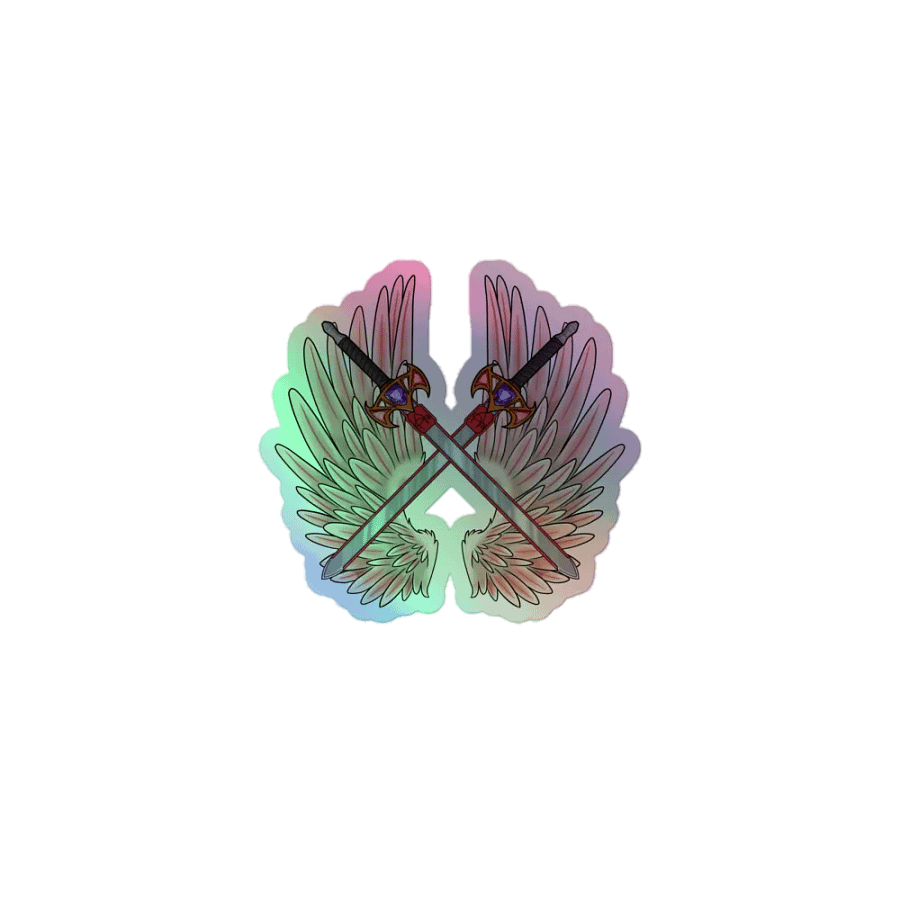 DreamWarrior Logo Holographic Sticker product image (1)