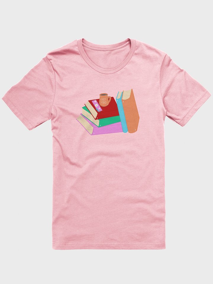 Cozy Book Lovers Bella+Canvas T-Shirt product image (2)