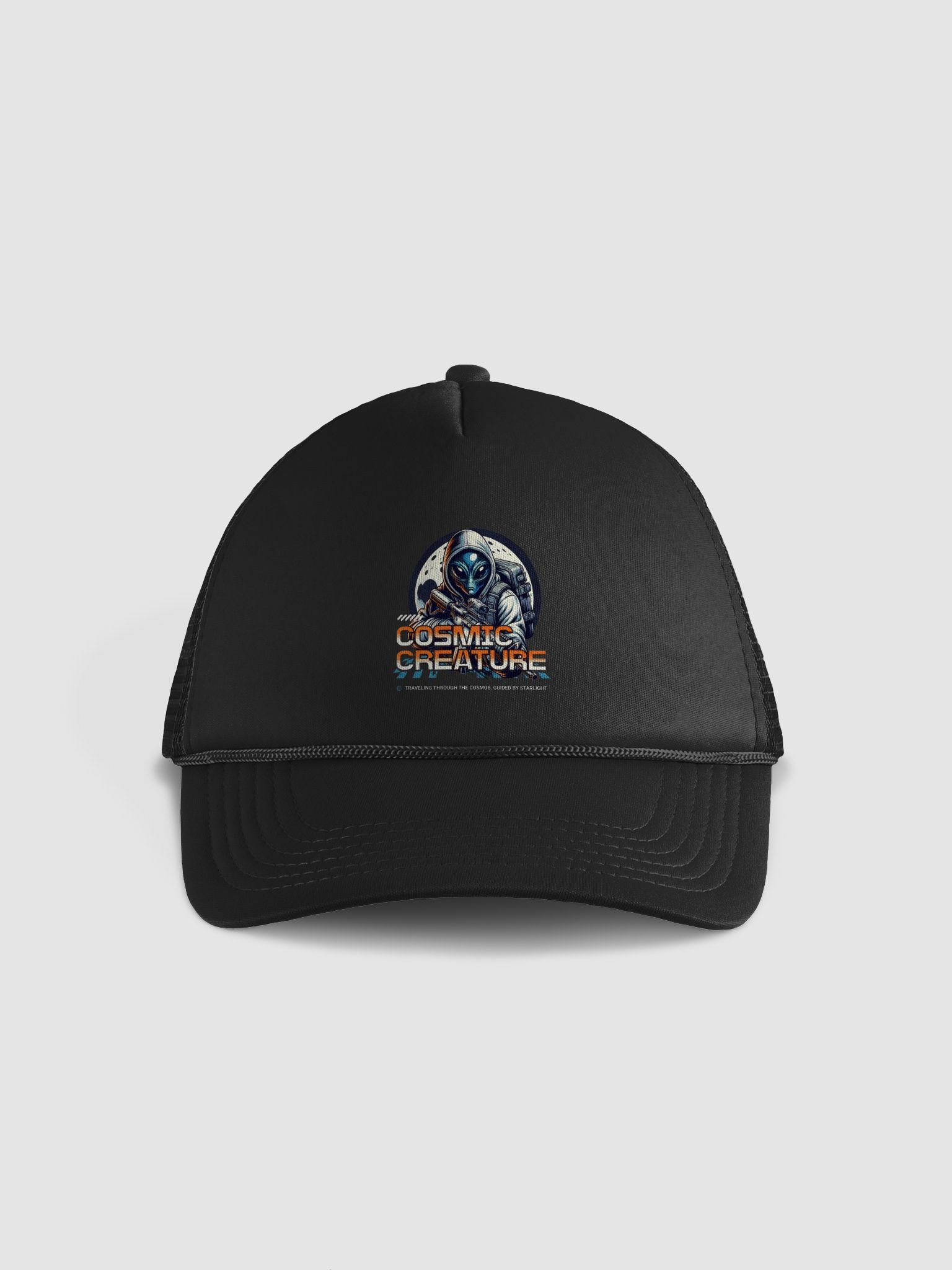 Cosmic Creature Foam Trucker Hat product image (1)
