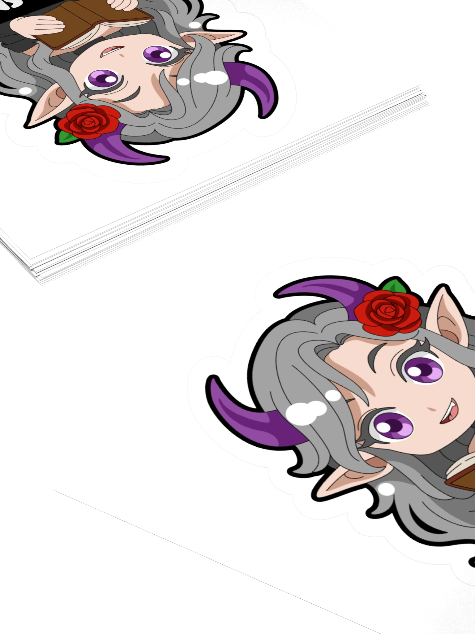 Connoisseur of Spicy Literature Sticker product image (10)