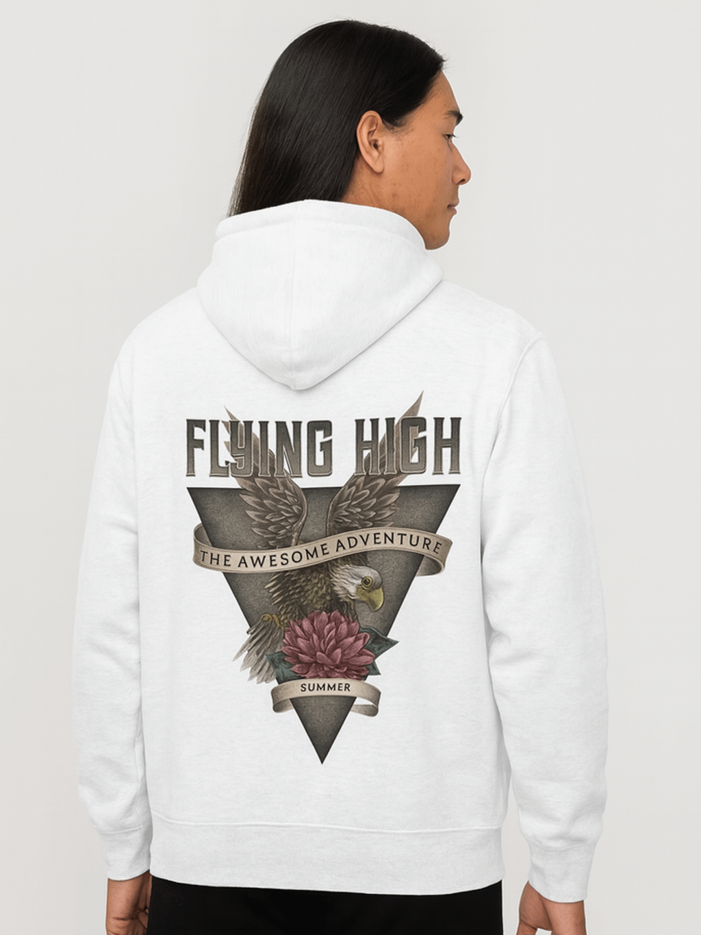 Vintage Adventure Eagle Hoodie product image (1)