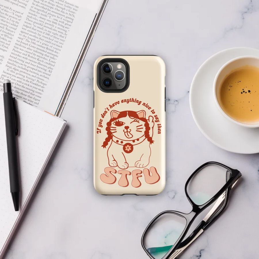 Be Kind or Just STFU Phone Case product image (6)