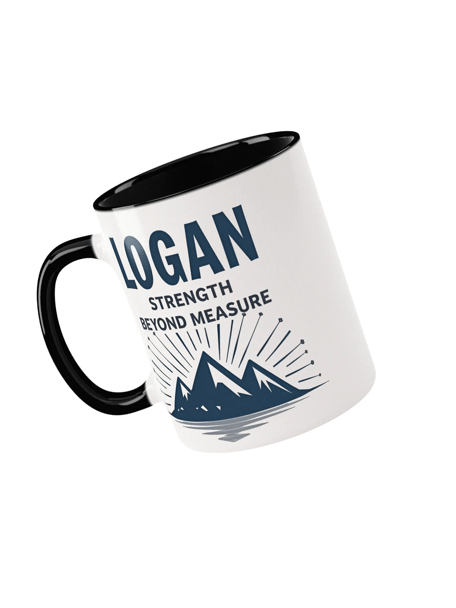 Logan Mug - Strength Beyond Measure | Personalized Gift for Him product image (3)