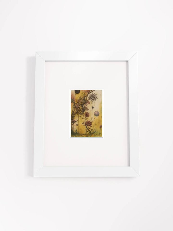 The Secret Garden Sketchbook Artprint Framed product image (1)