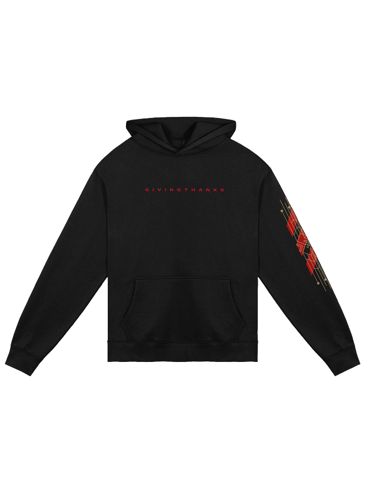 'Givingthanks' Heavyweight Oversized Hoodie product image (1)