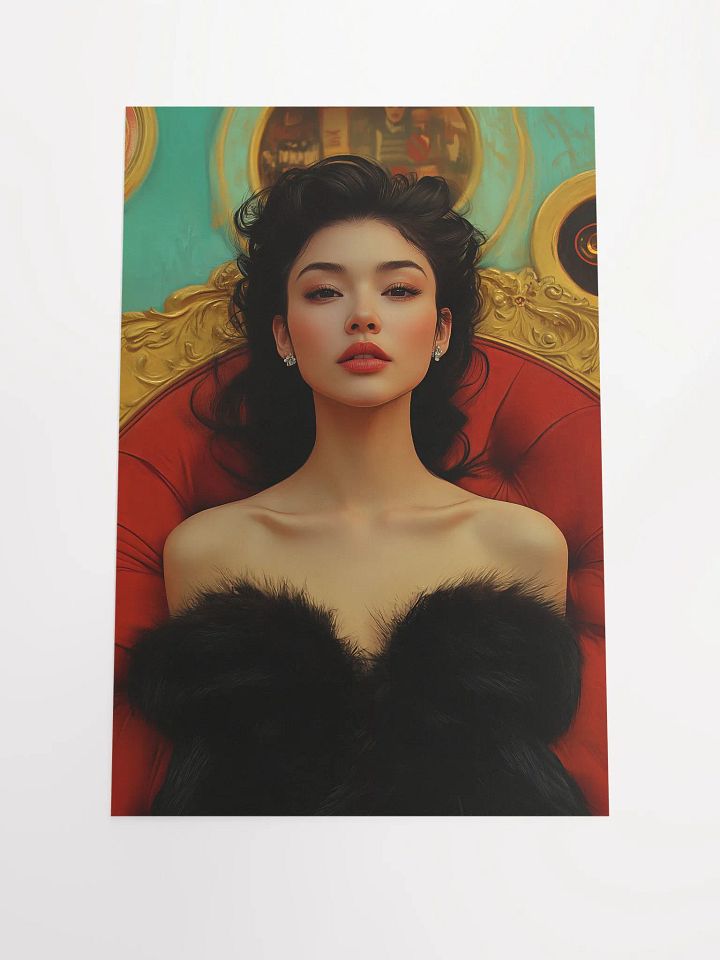 Noir Siren Poster - A Glimpse of Old Hollywood product image (1)