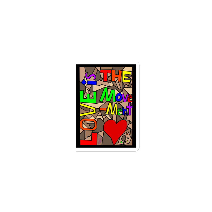 Love Is The Movement: Rainbow (Magnets) product image (1)